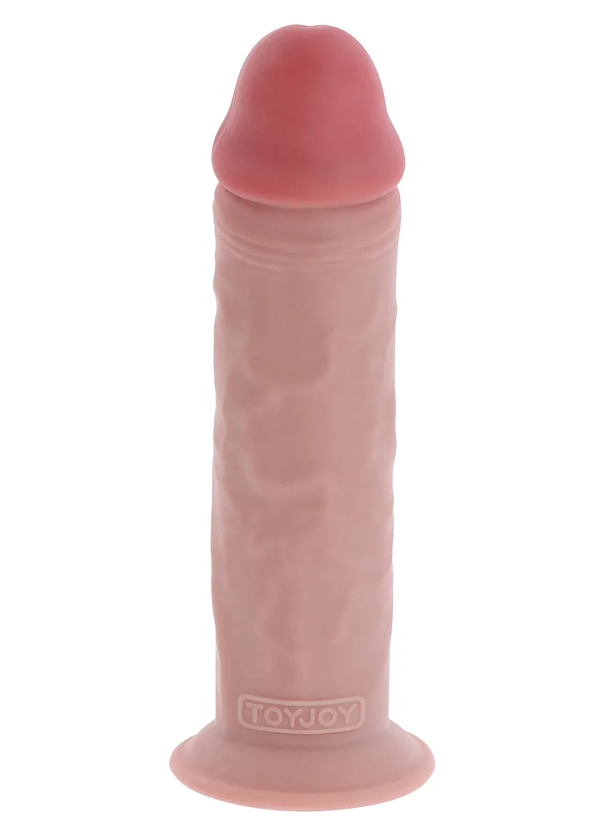 Luxusný dvojitý hustý hrubý Dong TPE 25,5 cm