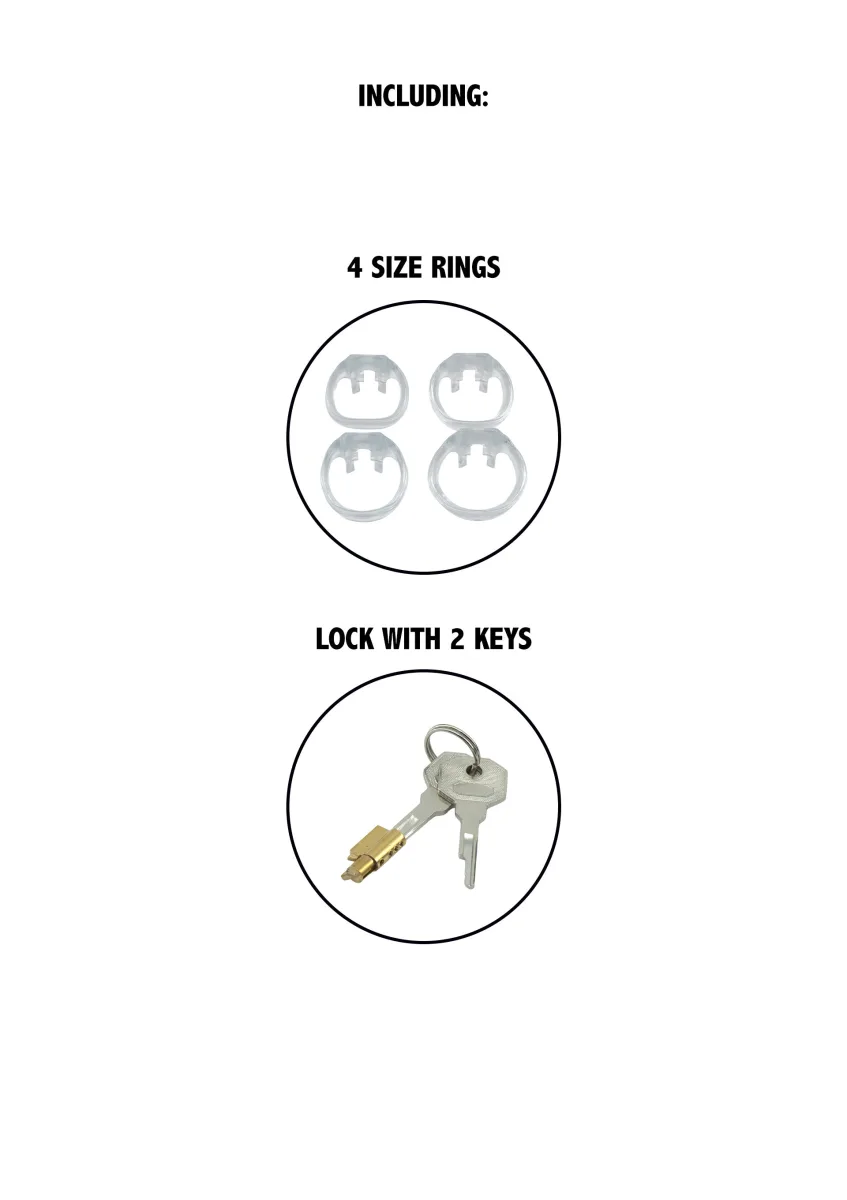 Kryt penisu Clear Control X-Short