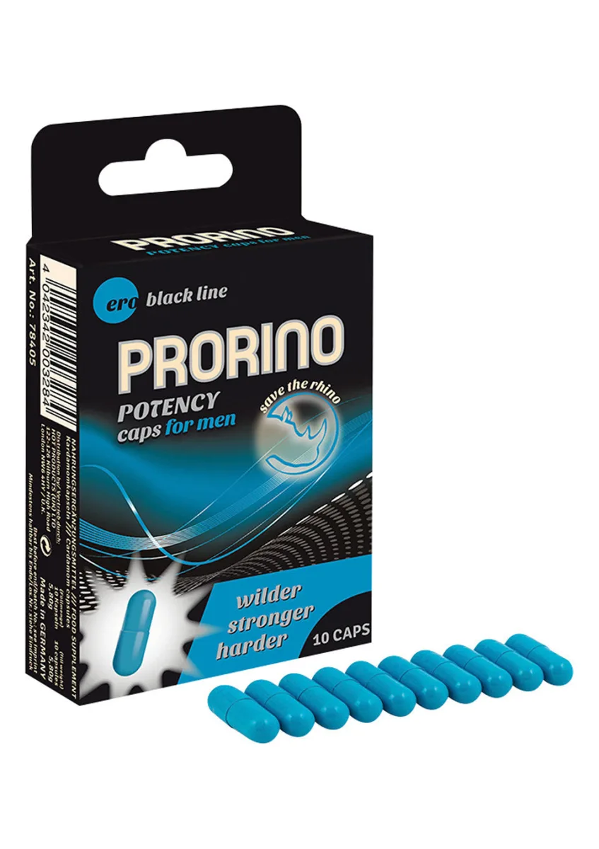Prorino kapsuly na potenciu pre mužov 10 ks