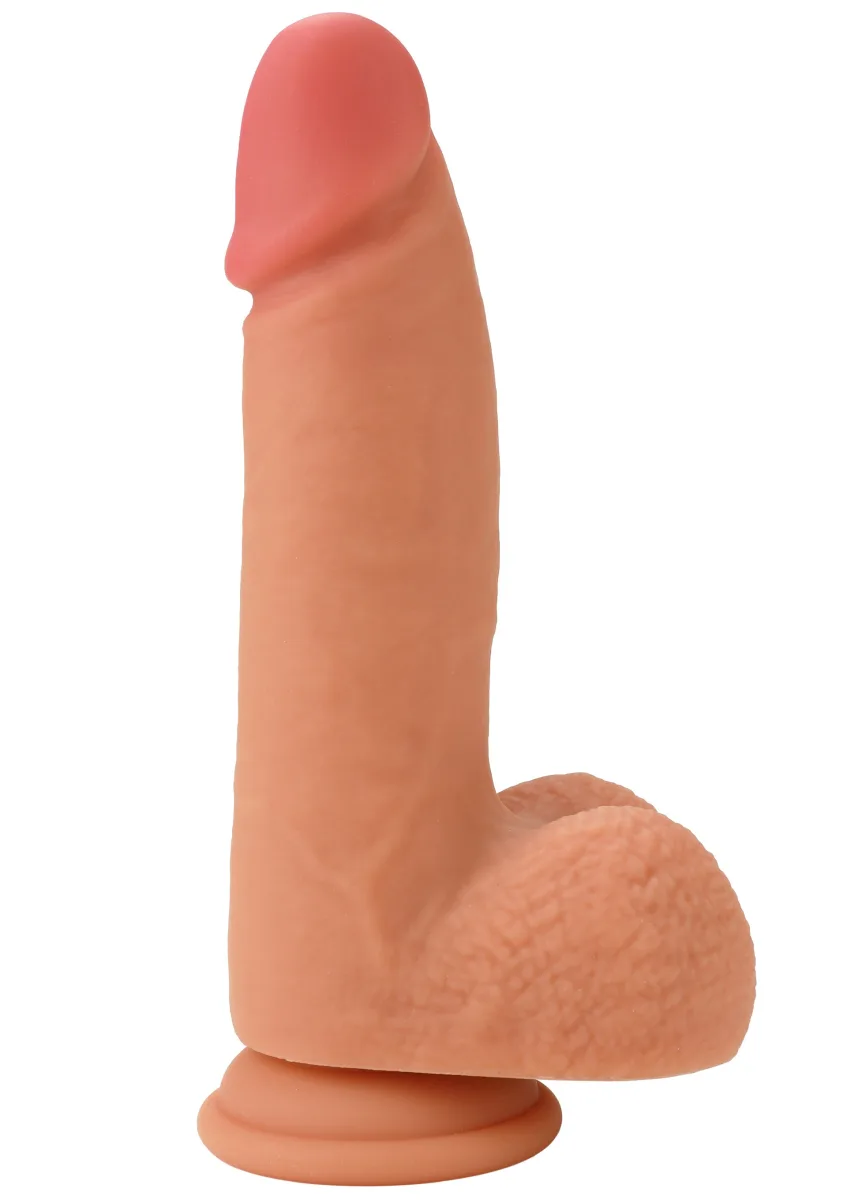 Realistické dildo z tekutého silikónu 16 cm