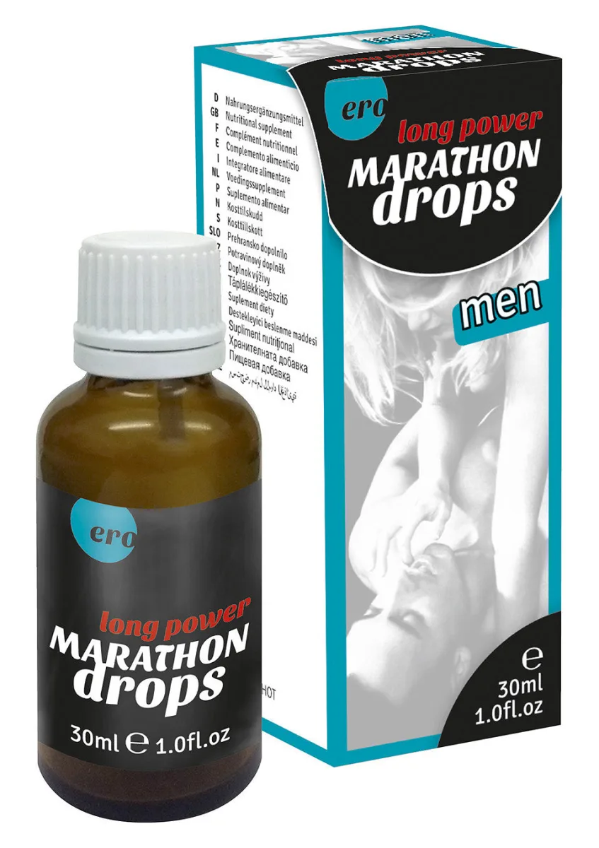 Maratónske kvapky pre mužov 30 ml