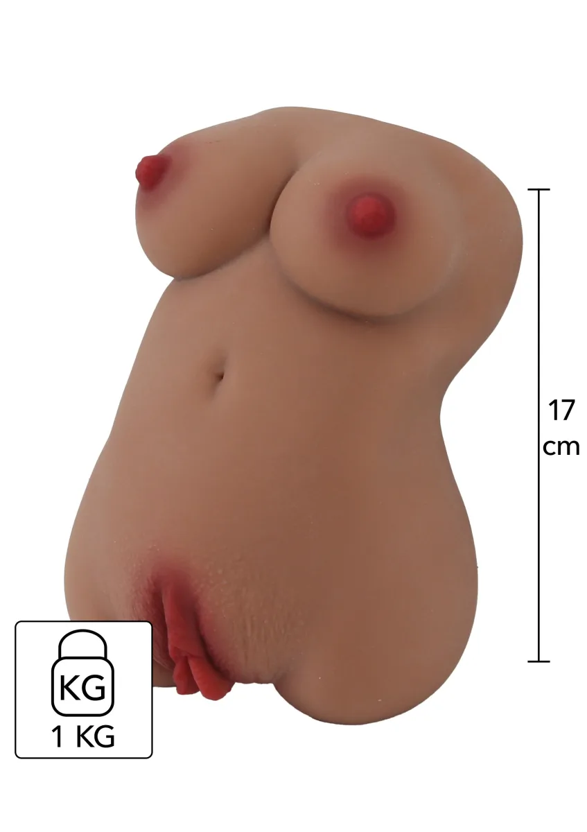 Tesná bacuľatá štetka masturbátor