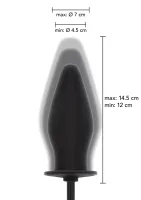 Nafukovací análny kolík Advanced — obrázok 2