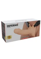Silikónový strapon na dutý penis 16 cm — obrázok 3