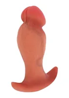 Realistický análny kolík z tekutého silikónu 13 cm — obrázok 1