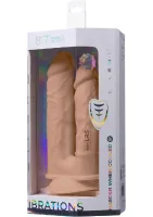 Vibračné dildo Duo 7+8 palcov — obrázok 4