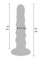 Postroj Dong Rebrovaný silikónový 16 cm — obrázok 4