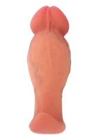 Realistický análny kolík z tekutého silikónu 10 cm — obrázok 5
