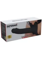 Silikónový strapon na dutý penis 20 cm — obrázok 10