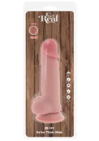 Luxusné hrubé dildo s dvojitou hustotou TPE 28 cm — obrázok 3