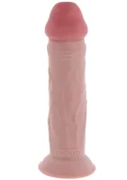 Luxusný dvojitý hustý hrubý Dong TPE 35,5 cm — obrázok 1