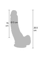 PVC dildo 20,5 cm — obrázok 5