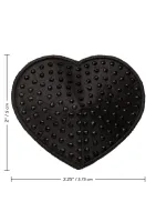 Nálepky na bradavky so srdiečkovými drahokamami — obrázok 4