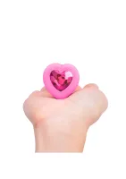 Vibračný kolík B-Vibe v tvare srdca, veľkosť S/M — obrázok 7