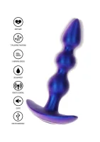Vibračný análny kolík Bold Beaded — obrázok 5