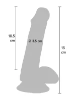 Dildo Happy Dicks z PVC 15 cm — obrázok 5