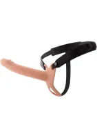 Silikónový strapon na dutý penis 20 cm — obrázok 6