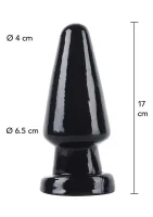 Veľký kužeľovitý análny kolík 17 cm — obrázok 1