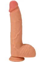 Realistické dildo z tekutého silikónu 23 cm — obrázok 1