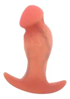 Realistický análny kolík z tekutého silikónu 10 cm — obrázok 4