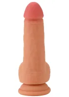 Realistické dildo z tekutého silikónu 20 cm — obrázok 9