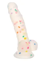 Dildo s náušnicami 13,25 cm — obrázok 1