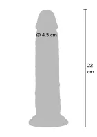 Foreskin Squirting Dong 22.5 cm — obrázok 5