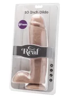 Vibračné dildo z PVC 25,5 cm — obrázok 3