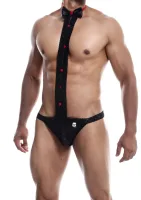 Čipkované tangá MOB Tuxedo — obrázok 5